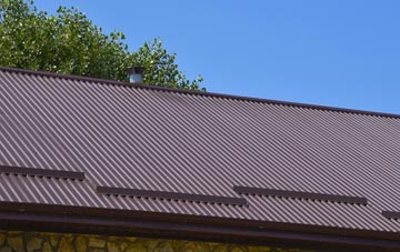 typical Scoraig corrugated roof uses